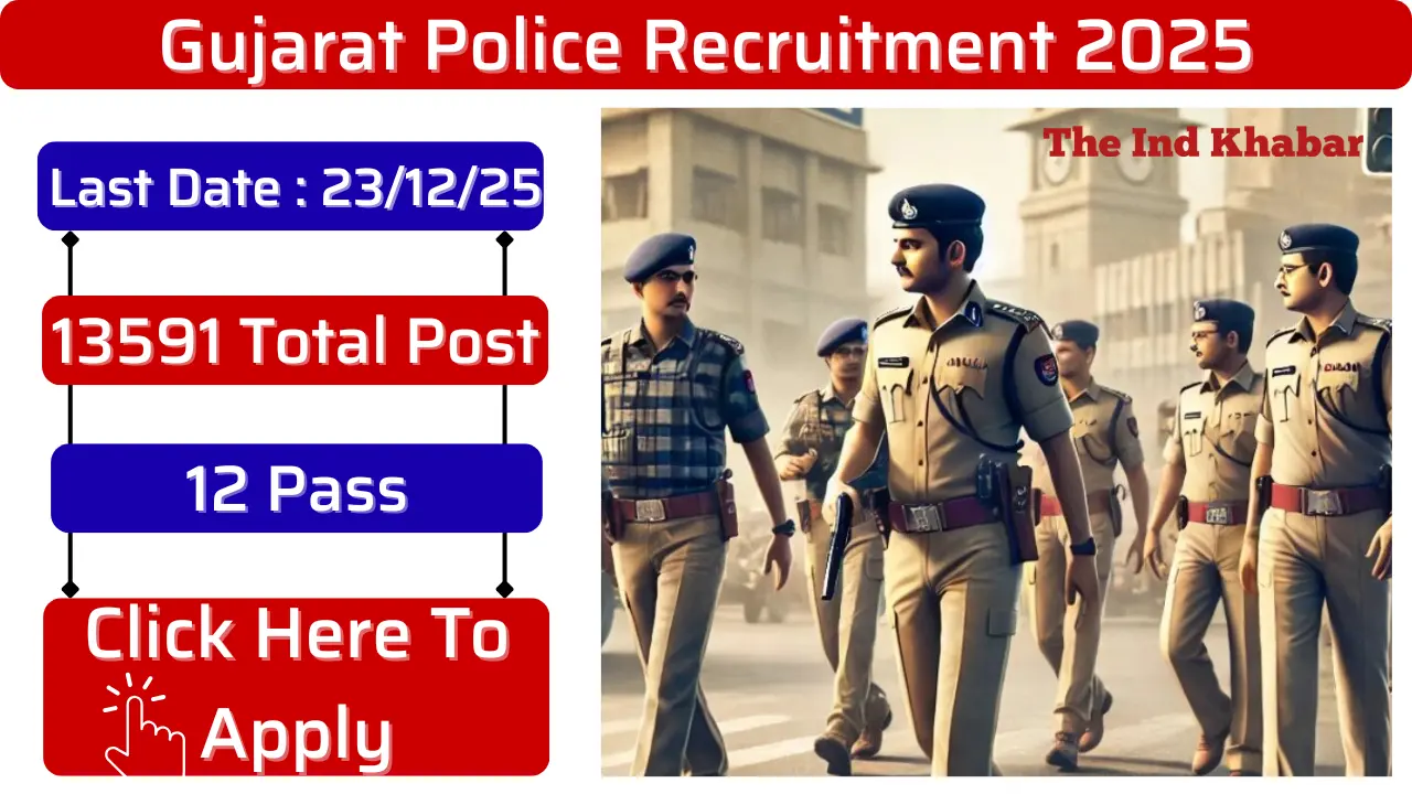Gujarat Police Recruitment 2025