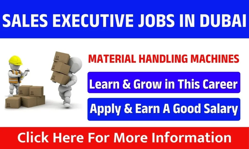 Material Handling Sales Executive Job