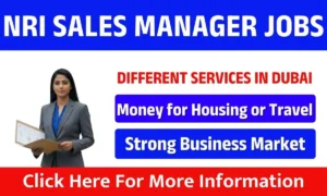 NRI Sales Manager Jobs