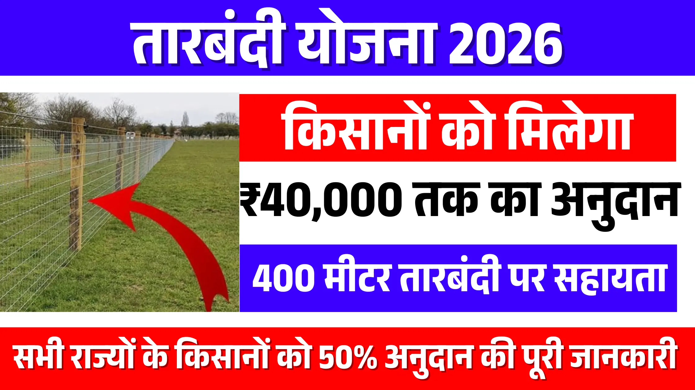 Tarbandi Yojana 2026: Apply Now