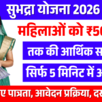 Subhadra Yojana 2026: महिलाओं को ₹50,000 की सहायता